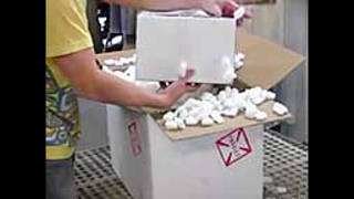 video showing how to pack your glass sculpture for repair by Bokrosh Studio