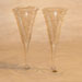 Antique wedding glasses glass art repaired by Michael Bokrosh