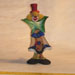 Murano frosted clown glass art repaired by Michael Bokrosh