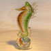 Murano seahorse glass art repaired by Michael Bokrosh