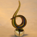 Murano sparkle sculpture glass art repaired by Michael Bokrosh