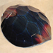 Murano turtle-shell glass art repaired by Michael Bokrosh